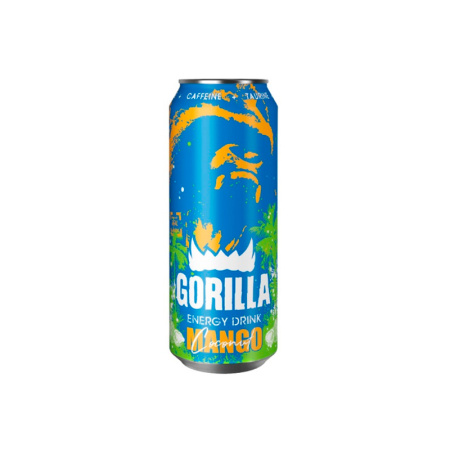 GORILLA НАПИТОК ЭНЕРГЕТИЧ MANGO COCONUT 0.45Л Ж/Б